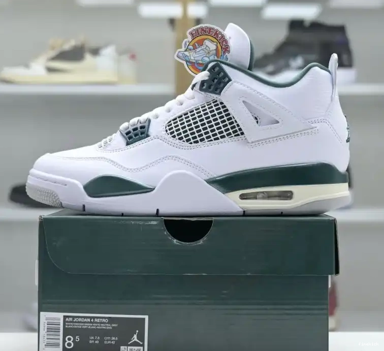 Green Air 4 Oxidized Jordan 0519